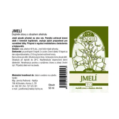 Imelo tinktúra z byliny