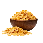 Cornflakes a lupienky