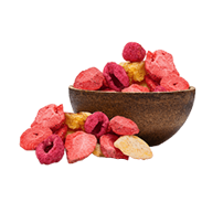 Zmesi lyofilizovaného ovocia