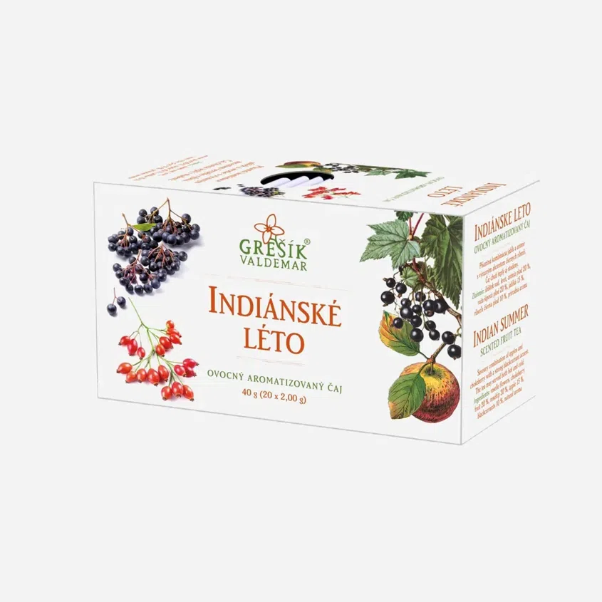 Indiánske leto ovocný čaj 20 sáčkov
