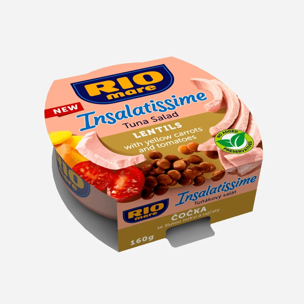 Insalatissimes s šošovkou