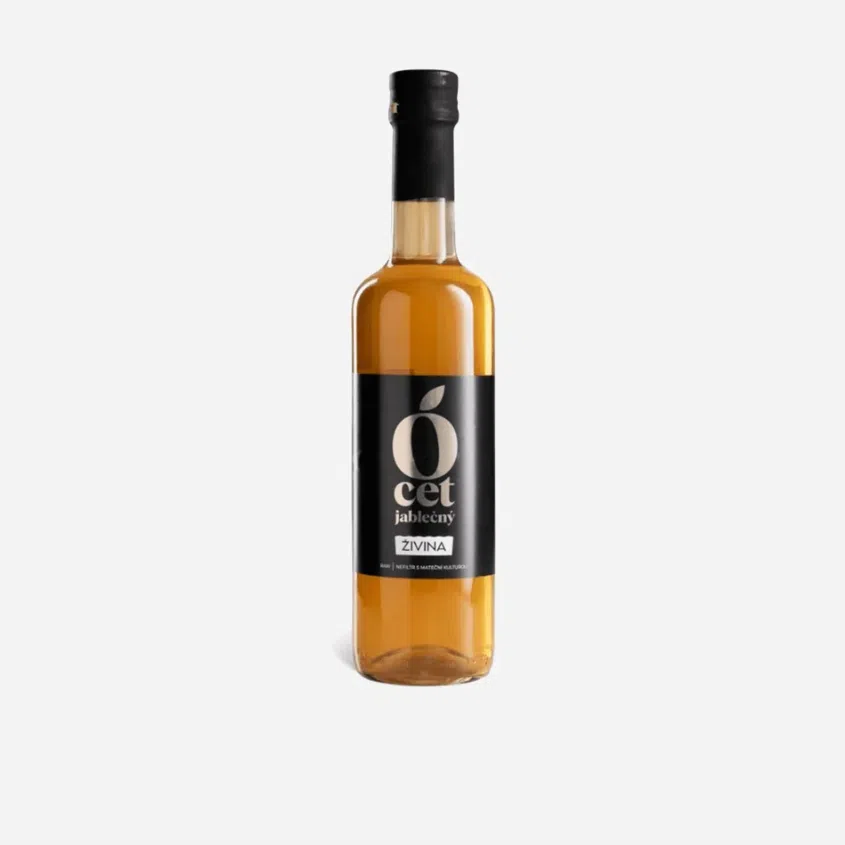 Jablčný ocot s materskou kultúrou