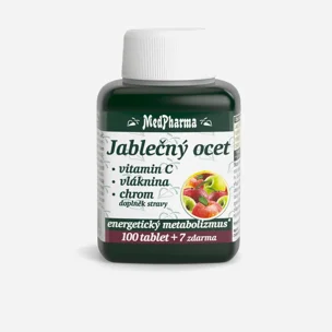 Jablčný ocot, vláknina a chróm