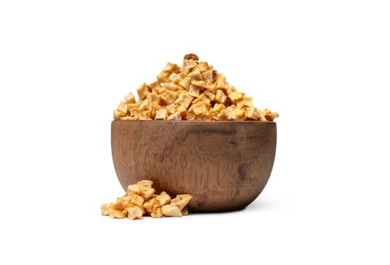 Jablká sušené kocky