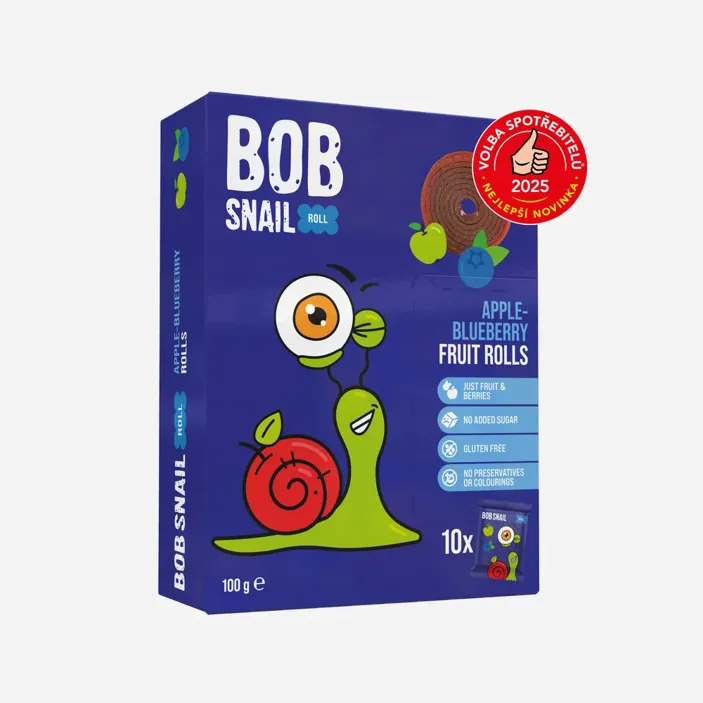 Jablko a čučoriedka