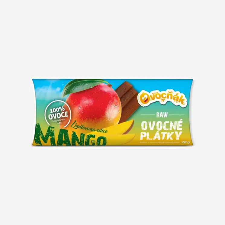 Jablkové plátky s mangom