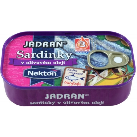 Jadran sardinky v olivovom oleji
