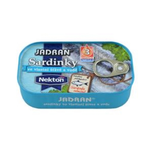 Jadran sardinky vo vlastnej šťave a vode