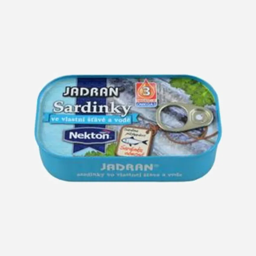 Jadran sardinky vo vlastnej šťave a vode