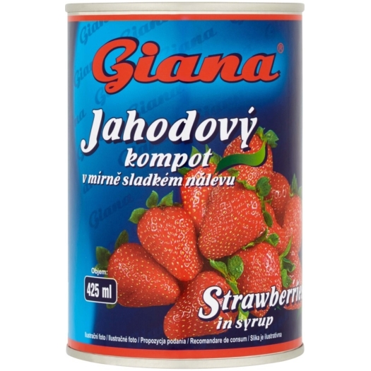 Jahodový kompót 425 ml ()