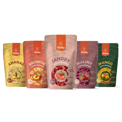 Jahody lyofilizované