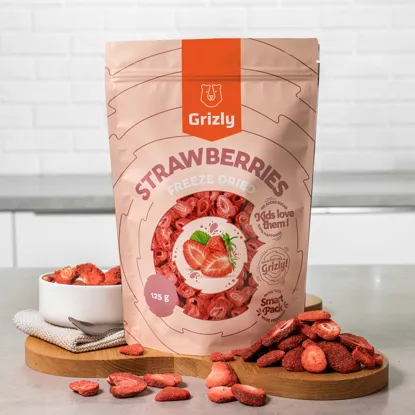 Jahody lyofilizované XXL