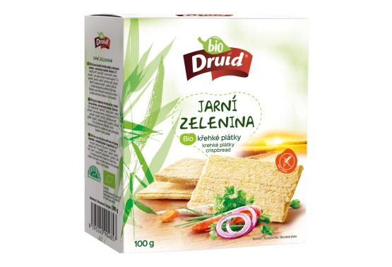 Jarná zelenina krehké plátky BIO