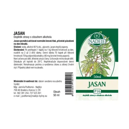 Jaseň tinktúra z púčikov