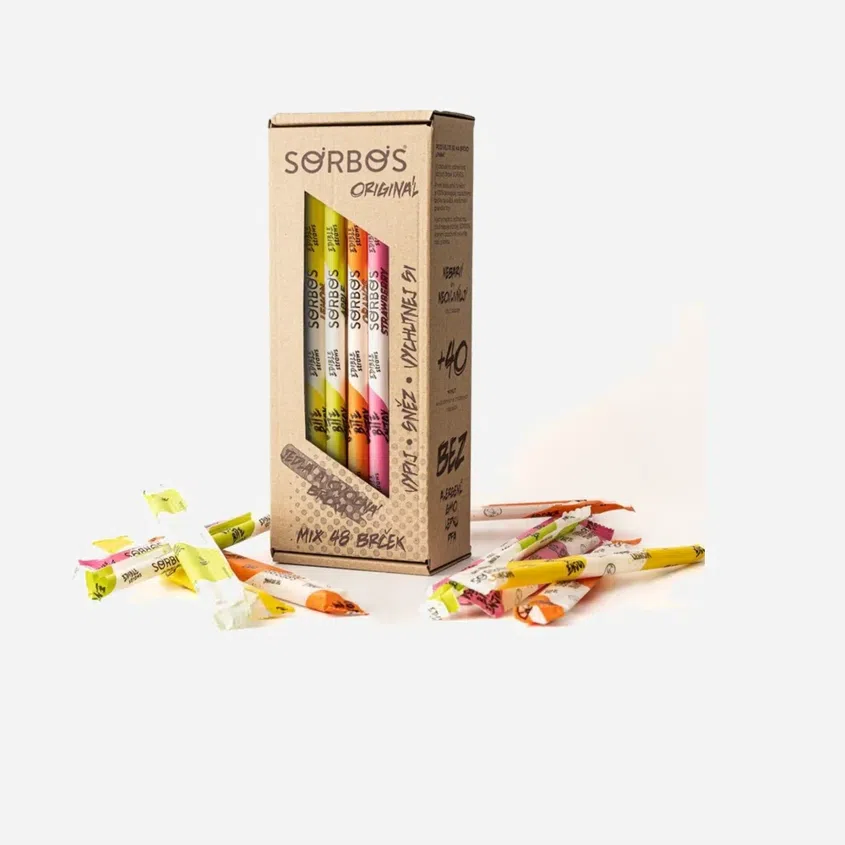 Jedlé slamky mix príchutí