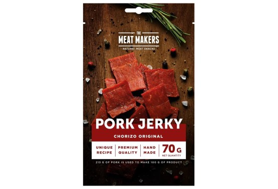 Jerky pork bites chorizo