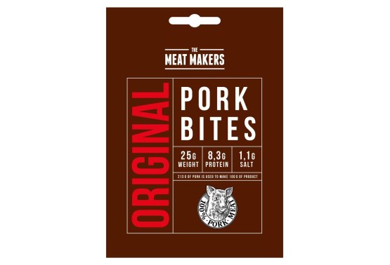 Jerky pork bites