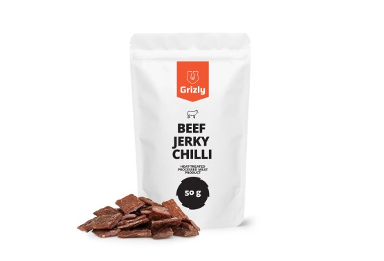 Jerky sušené hovädzie mäso chilli