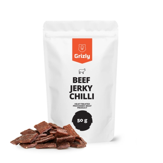 Jerky sušené hovädzie mäso chilli