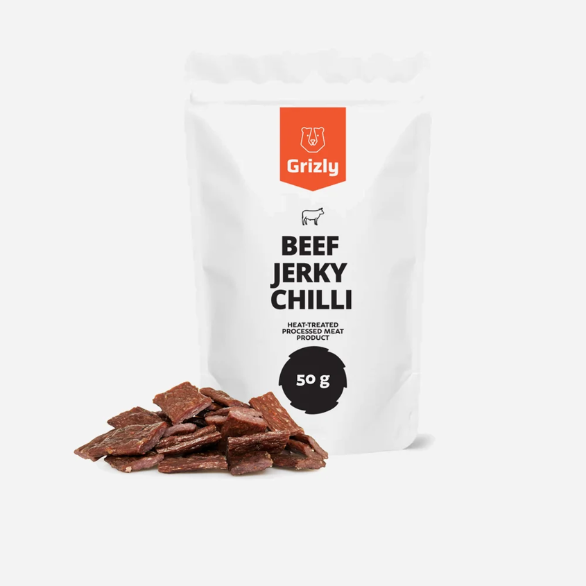 Jerky sušené hovädzie mäso chilli