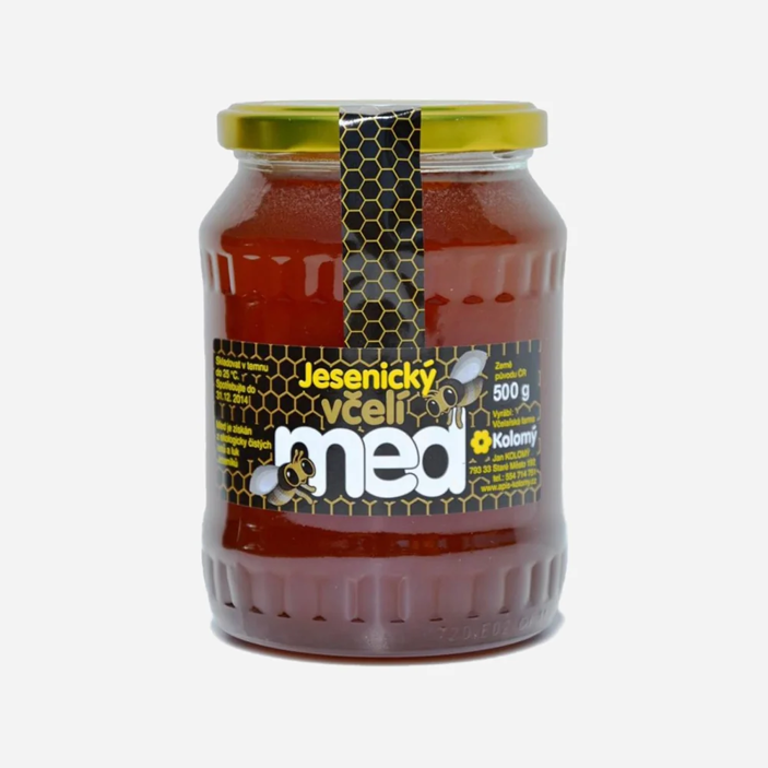 Jesenícky med Kvetový malinový