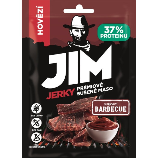 Jim Jerky Hovädzie BBQ