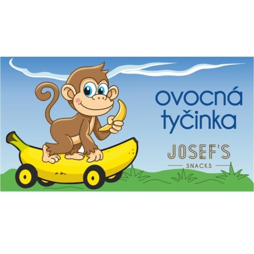 Josef 's snacks Detská tyčinka banán