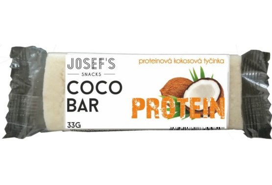 Josef 's snacks Kokosová tyčinka s proteínom