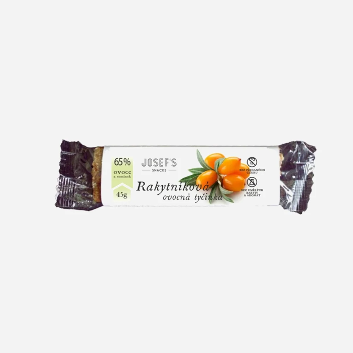 Josef 's snacks  Ovocná Rakytníková tyčinka