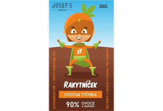 Josef 's snacks Ovocná Rakytníková tyčinka