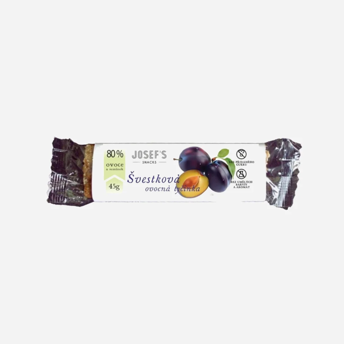 Josef 's snacks Ovocná slivková tyčinka