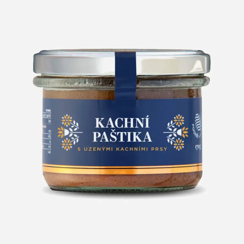 Kačacia paštéta s údenými kačacími prsiami