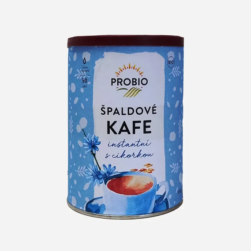 Kafe špaldové s cikorkou instantné BIO