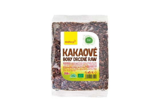 Kakaové bôby (Nibsy) drvené BIO