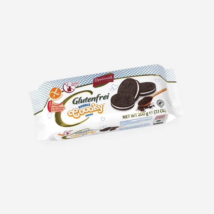 Kakaové cookies bez lepku a laktózy