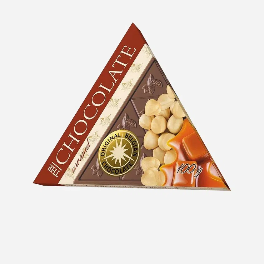 Karamelová čokoláda s lieskovými orieškami