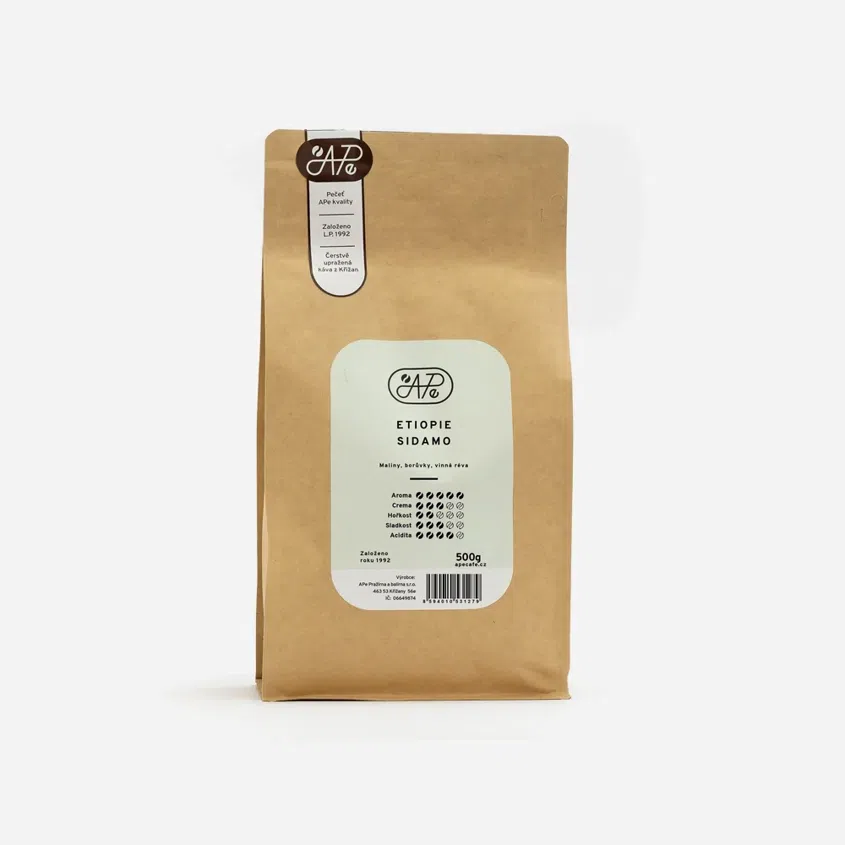 Káva Etiópia Sidamo
