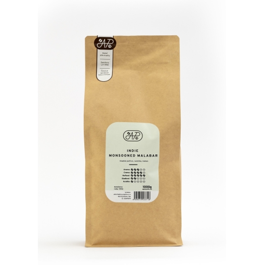 Káva India Monsooned Malabar