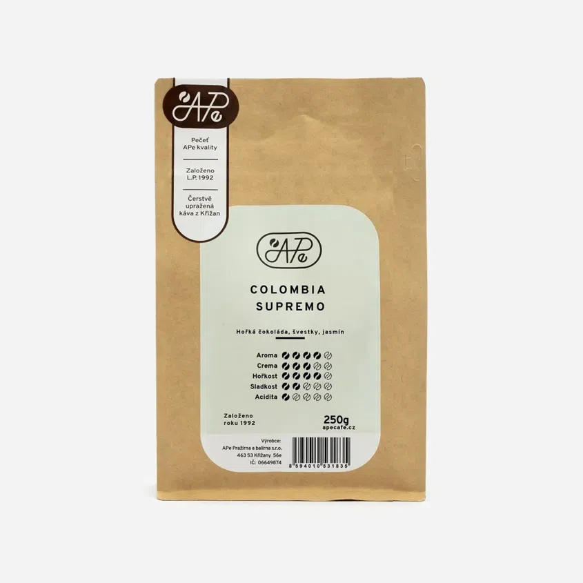 Káva Kolumbia Supremo