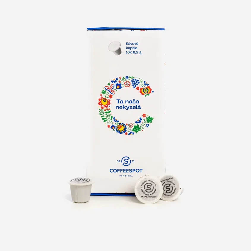 Kávové kapsule TA NAŠA nekyslá