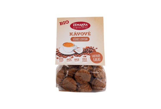 Kávové sušienky s kokosom BIO