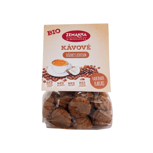 Kávové sušienky s kokosom BIO
