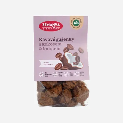 Kávové sušienky s kokosom BIO