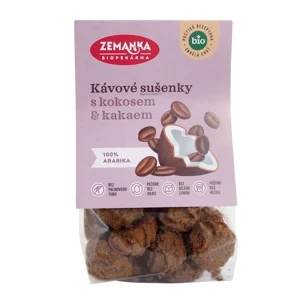 Kávové sušienky s kokosom BIO
