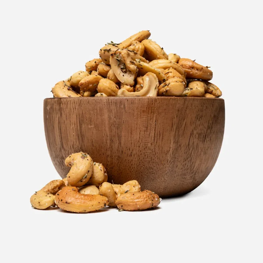 Kešu smažené bylinky