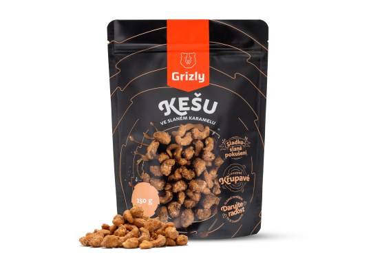 Kešu v slanom karameli
