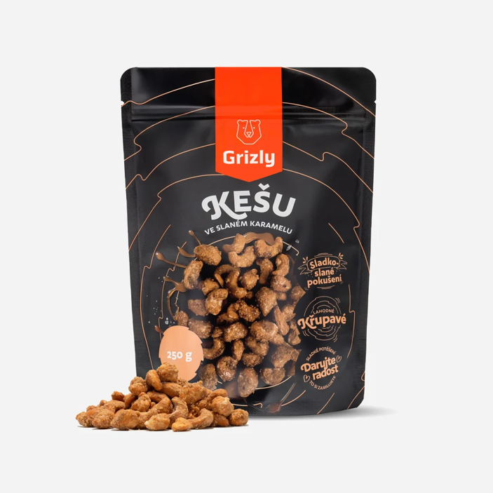 Kešu v slanom karameli