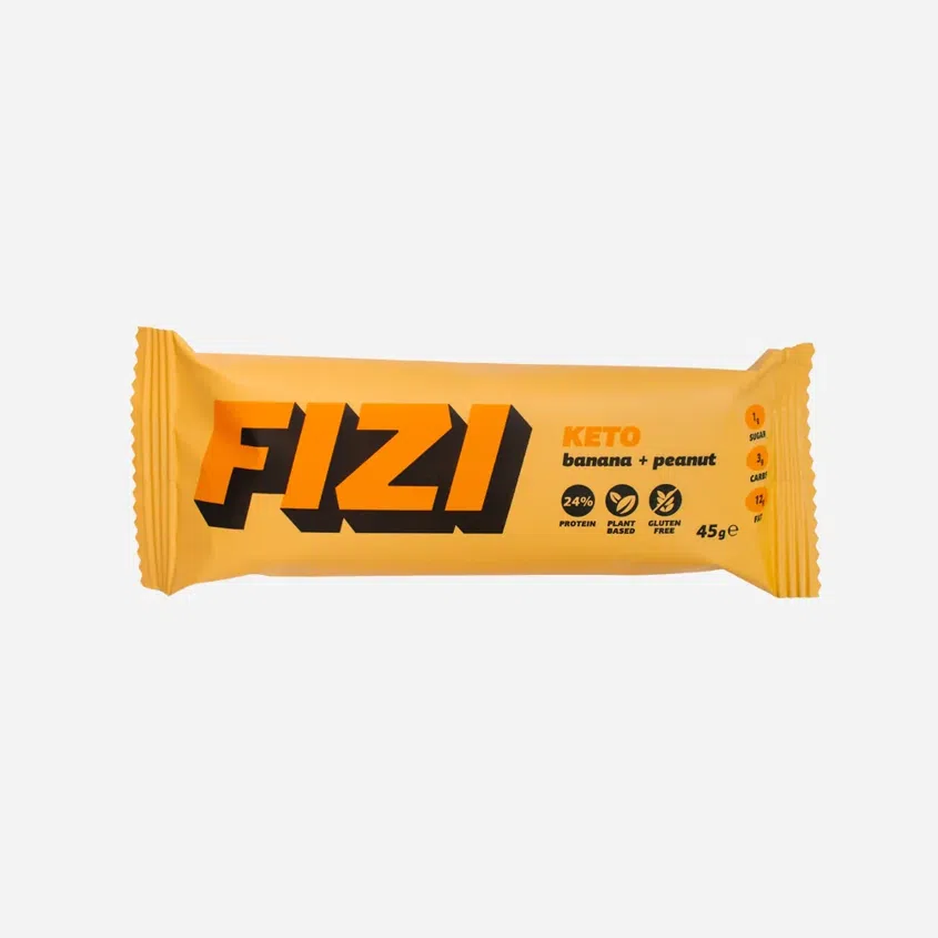 Keto proteínová tyčinka banán a arašidy