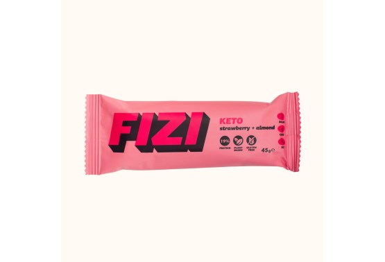 Keto proteínová tyčinka jahoda a mandle