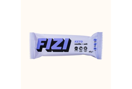 Keto proteínová tyčinka vanilka a soľ